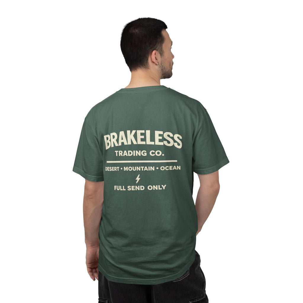 Brakeless Trading Co. Graphic T-Shirt – Desert • Mountain • Ocean Adventure Tee - T-Shirt - BRAKELESS