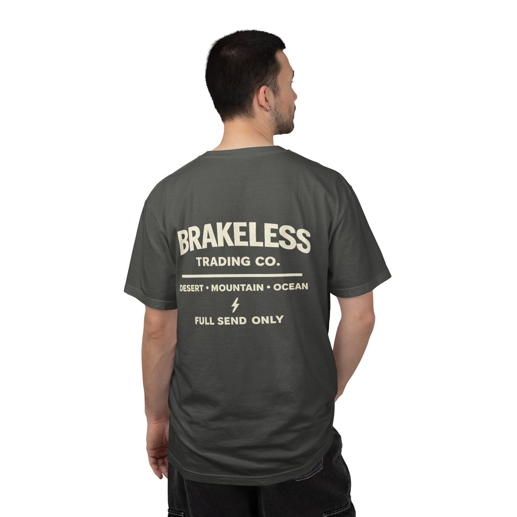 Brakeless Trading Co. Graphic T-Shirt – Desert • Mountain • Ocean Adventure Tee - T-Shirt - BRAKELESS