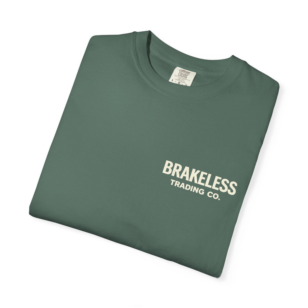 Brakeless Trading Co. Graphic T-Shirt – Desert • Mountain • Ocean Adventure Tee - T-Shirt - BRAKELESS