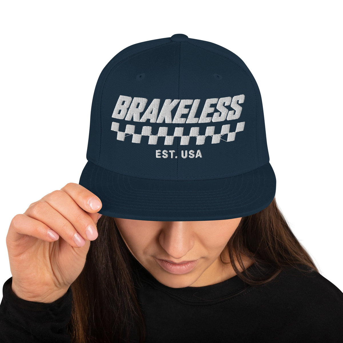 BRAKELESS USA STAR SNAPBACK HAT - BRAKELESS