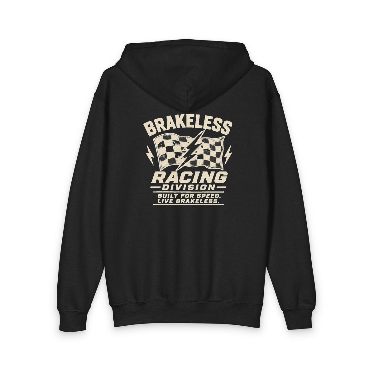 BRAKELESS YOUTH - ZIP RACING HOODIE - Kids clothes - BRAKELESS