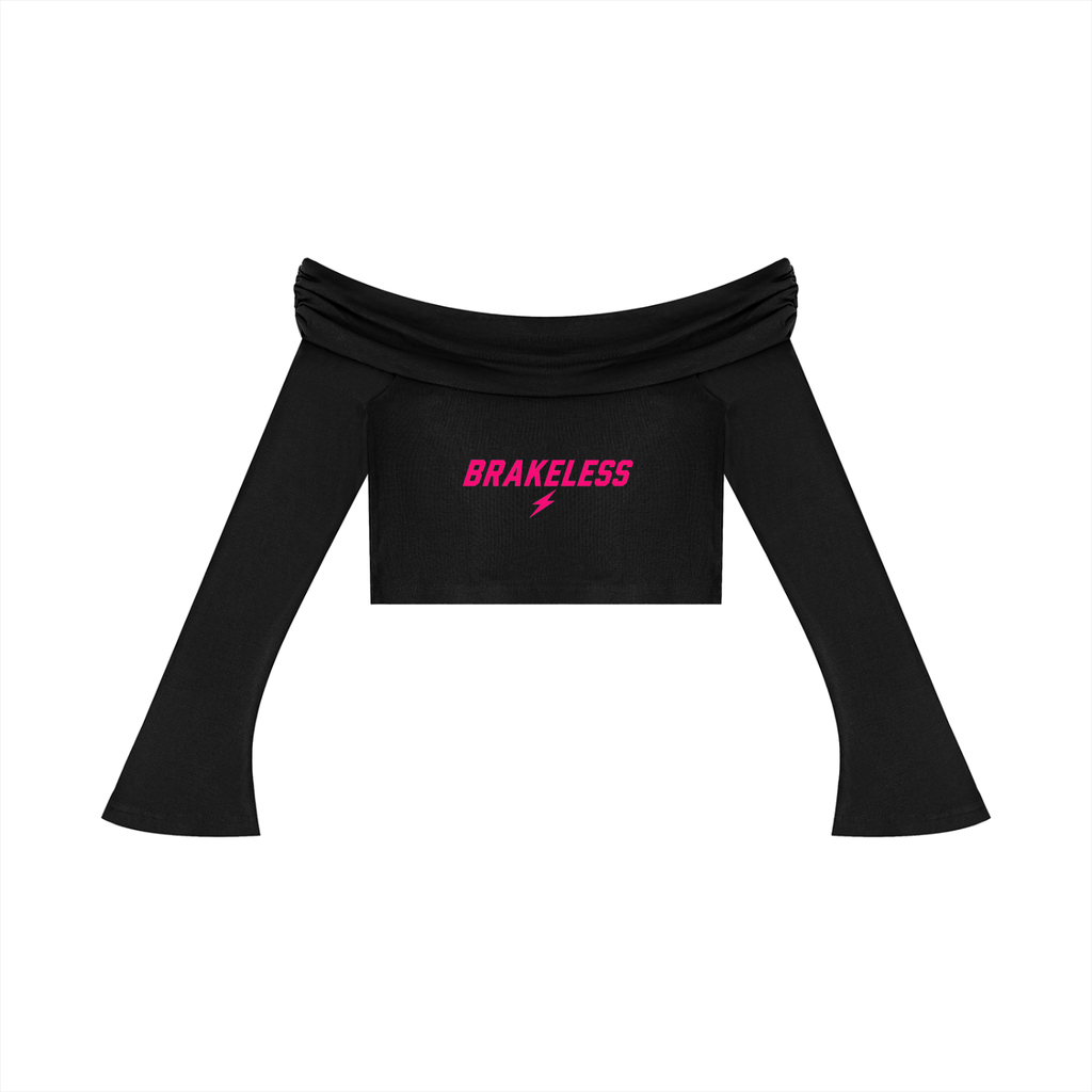 Brakeless,Brakeless Clothing,Crop Top,streetwear,street wear,Long Sleeve,Women's,Fashion,Heart