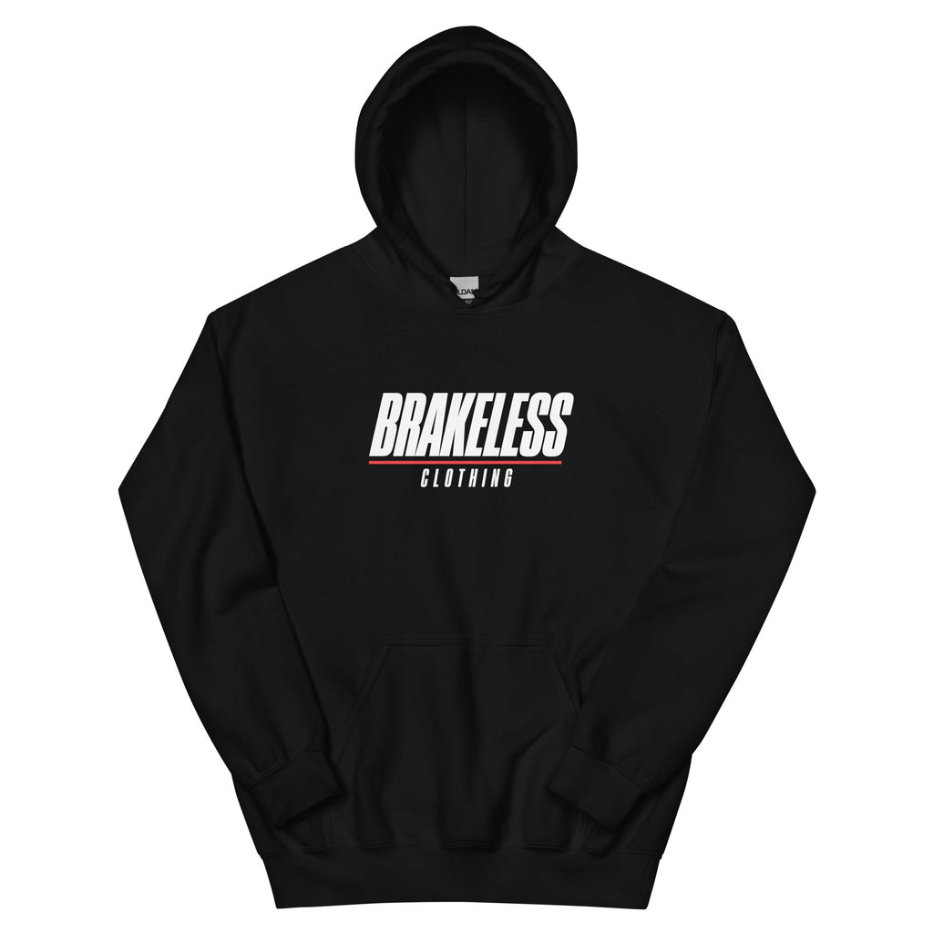 DART - BLACK (Heavy Weight Unisex Hoodie) - BRAKELESS