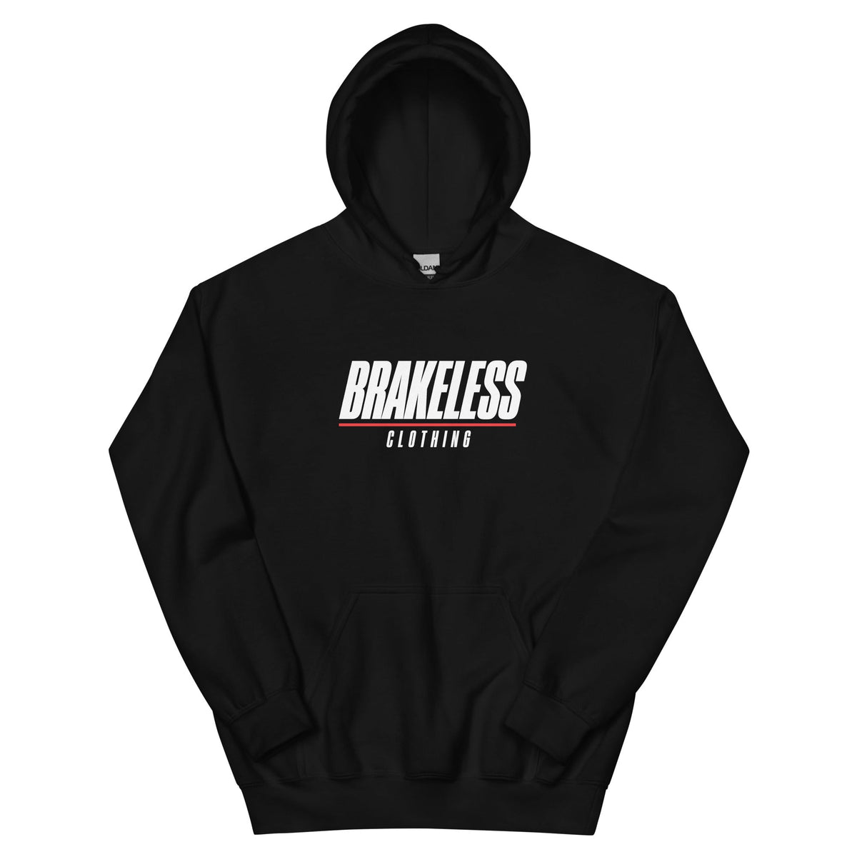 DART - BLACK (Heavy Weight Unisex Hoodie) - BRAKELESS