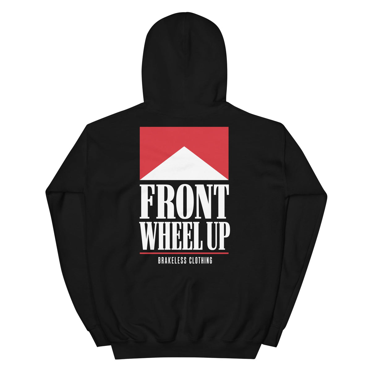 DART - BLACK (Heavy Weight Unisex Hoodie) - BRAKELESS