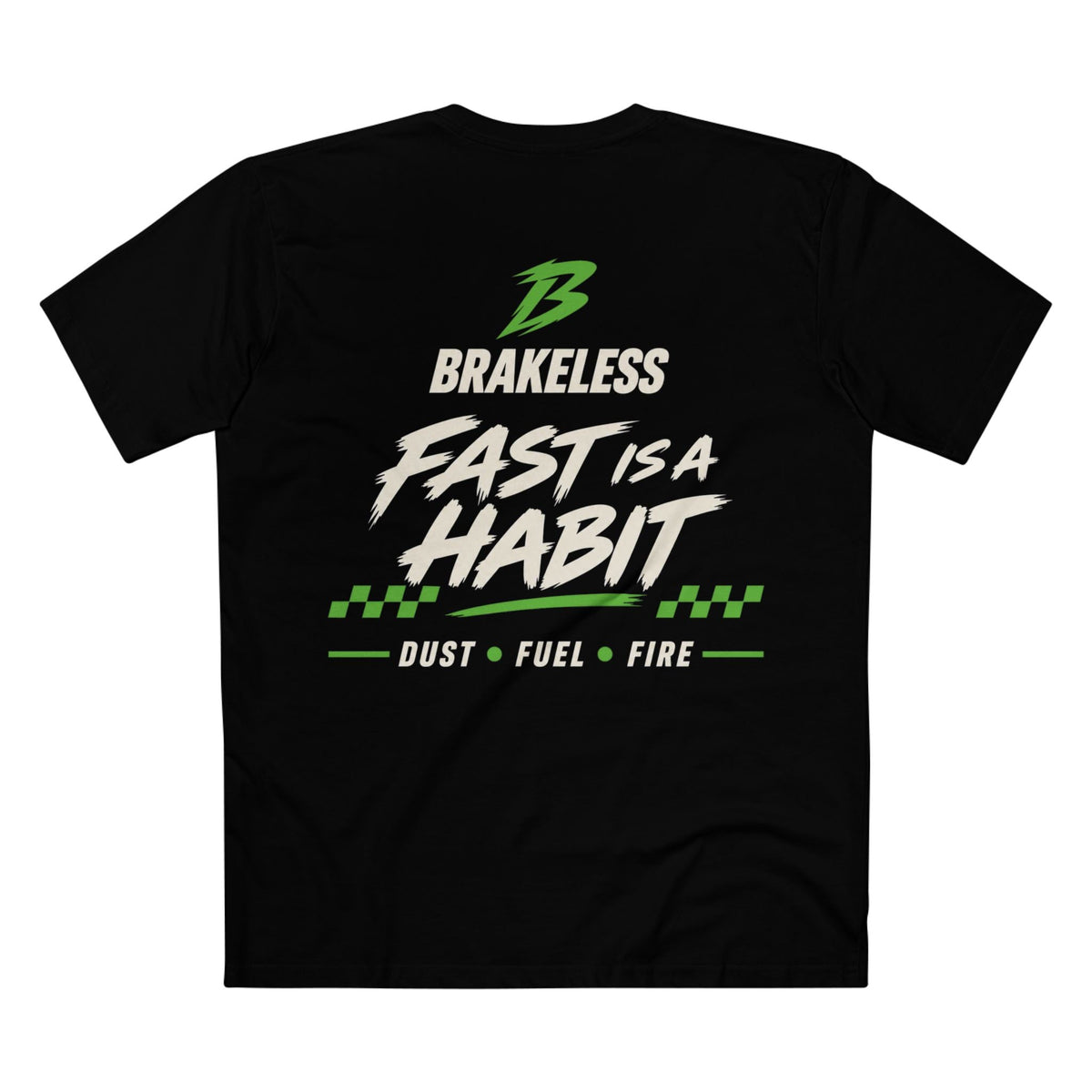 Desert Season - Kawasaki 'Fast Is a Habit' Tee - T-Shirt - BRAKELESS