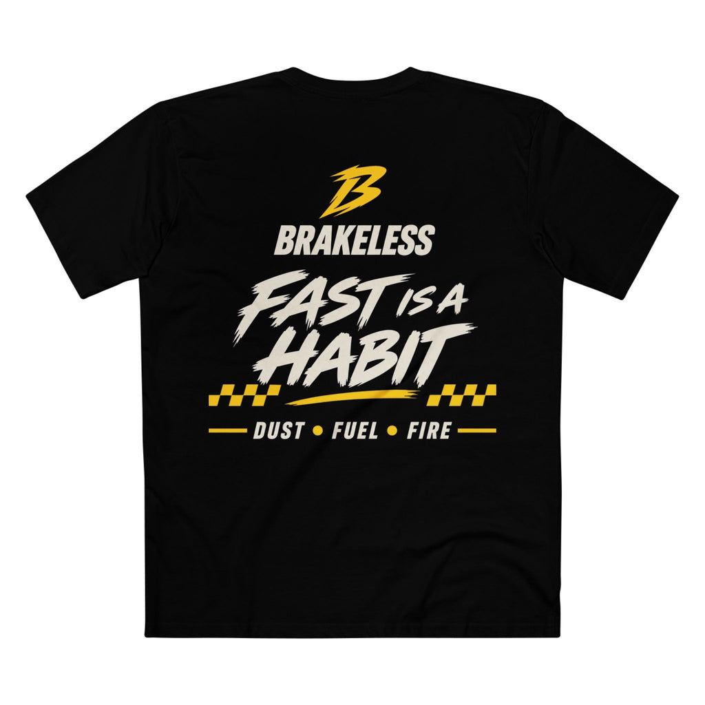 Desert Season - Suzuki 'Fast Is a Habit' Tee - T-Shirt - BRAKELESS