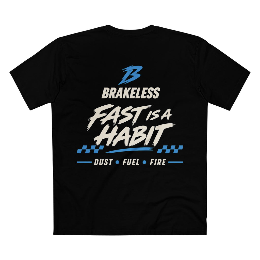 Desert Season - Yamaha 'Fast Is A Habit' Tee - T-Shirt - BRAKELESS