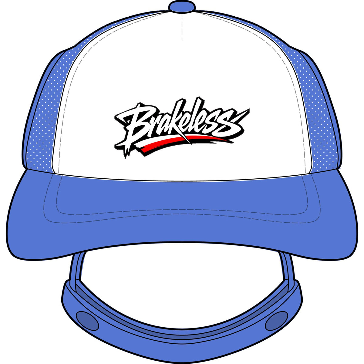 DOG Foam Trucker Hat -DOG HAT BRAKELESS CLOTHING - Hats - BRAKELESS