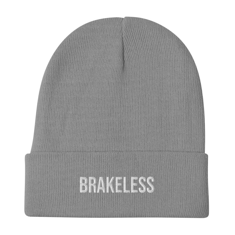 Embroidered Beanie - BRAKELESS