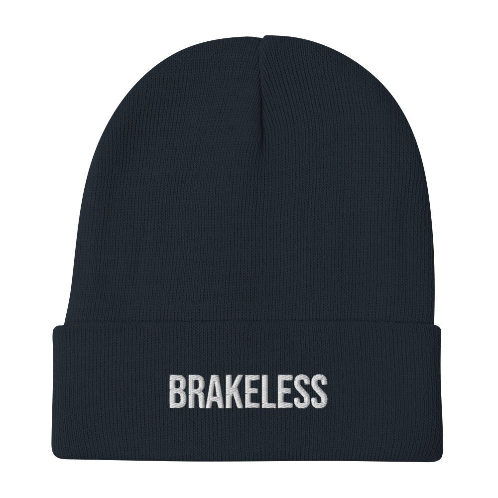 Embroidered Beanie - BRAKELESS