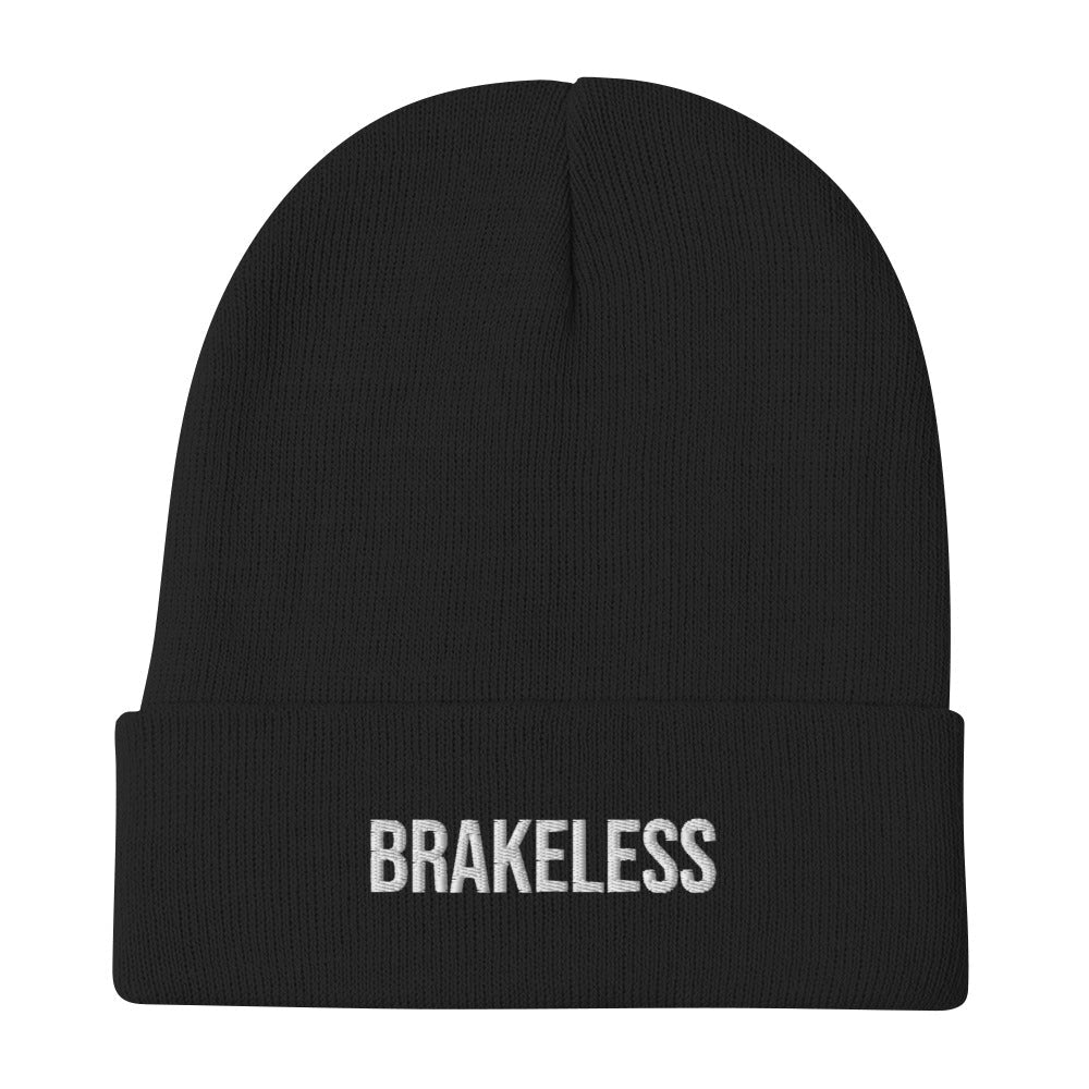 Embroidered Beanie - BRAKELESS