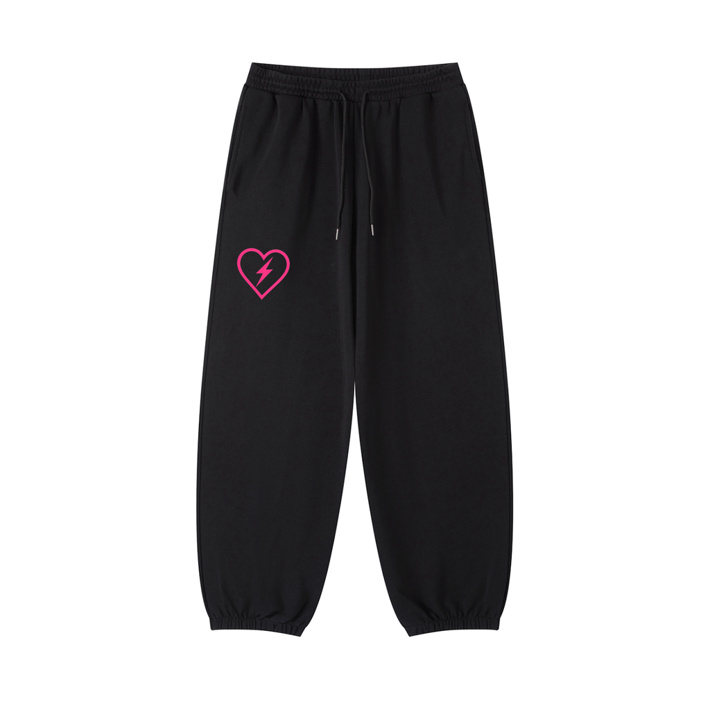 brakeless,brakeless clothing,streetwear,street wear,sweatpants,sweat pants,joggers,women's,heart