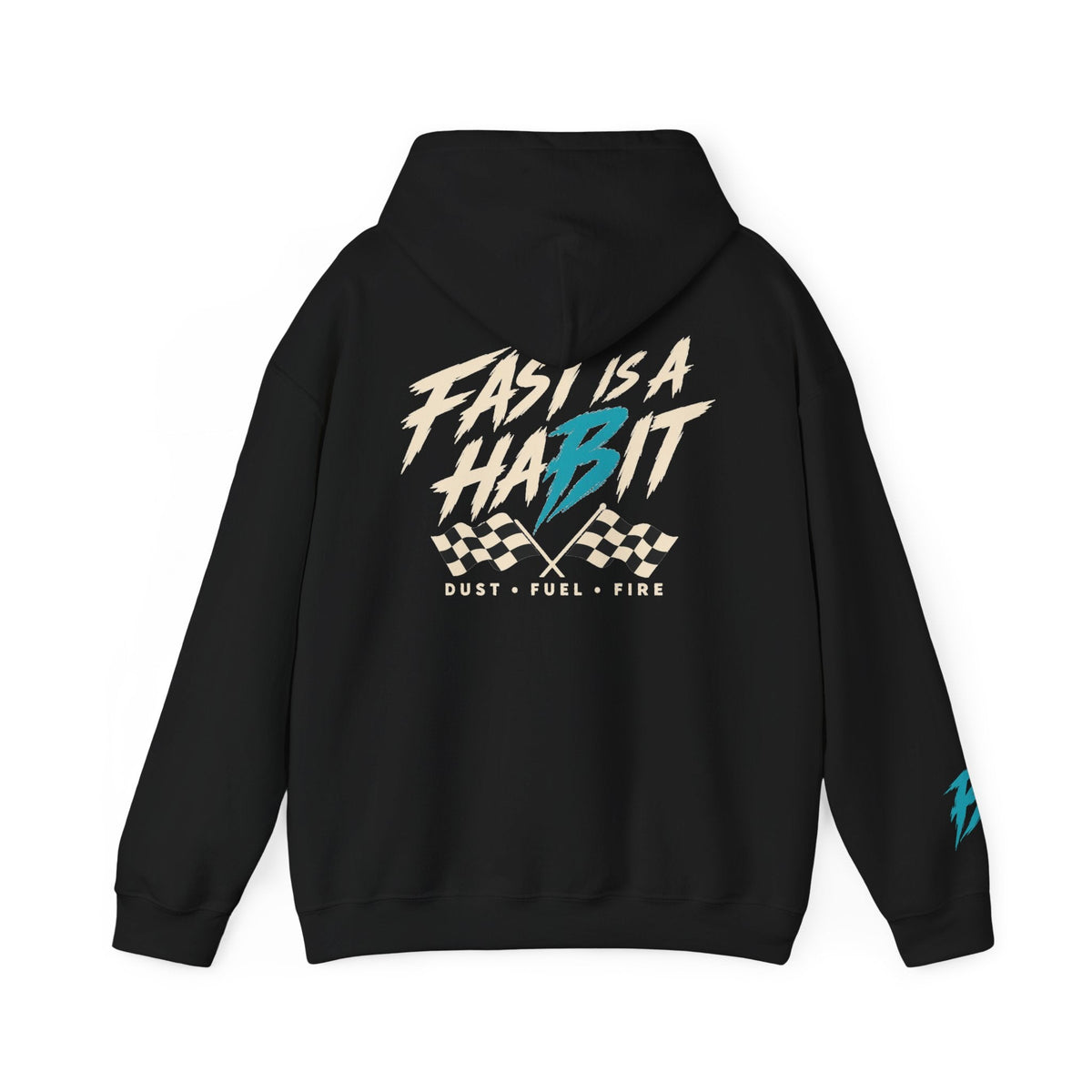Fast Is a Habit Heavyweight Hoodie — Unisex (Mult. Color Options) - Hoodie - BRAKELESS
