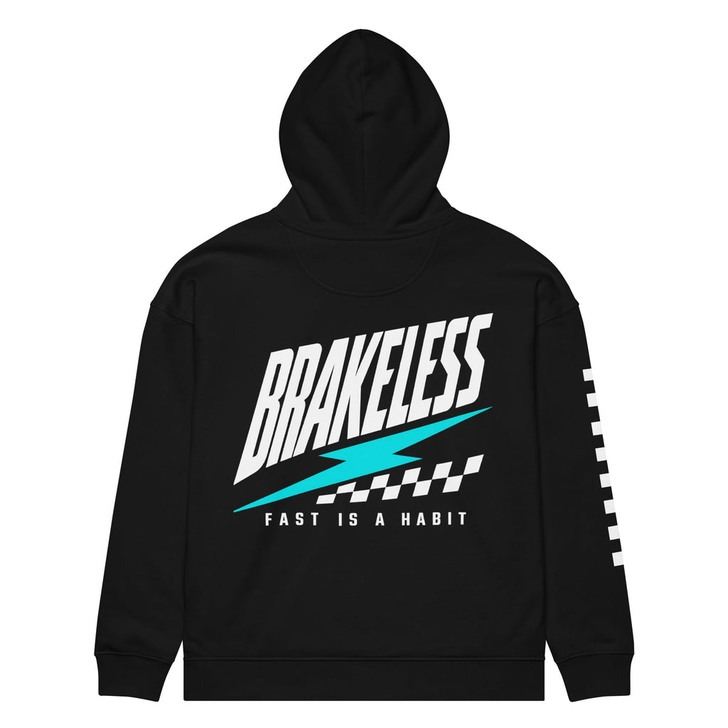 Fast is a Habit Season - (Unisex organic relaxed hoodie) - BRAKELESS