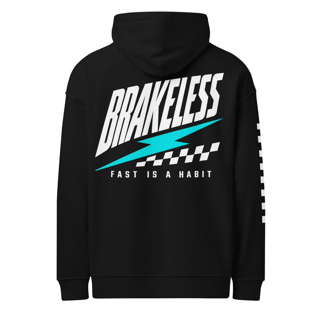 Fast is a Habit Season - (Unisex organic relaxed hoodie) - BRAKELESS