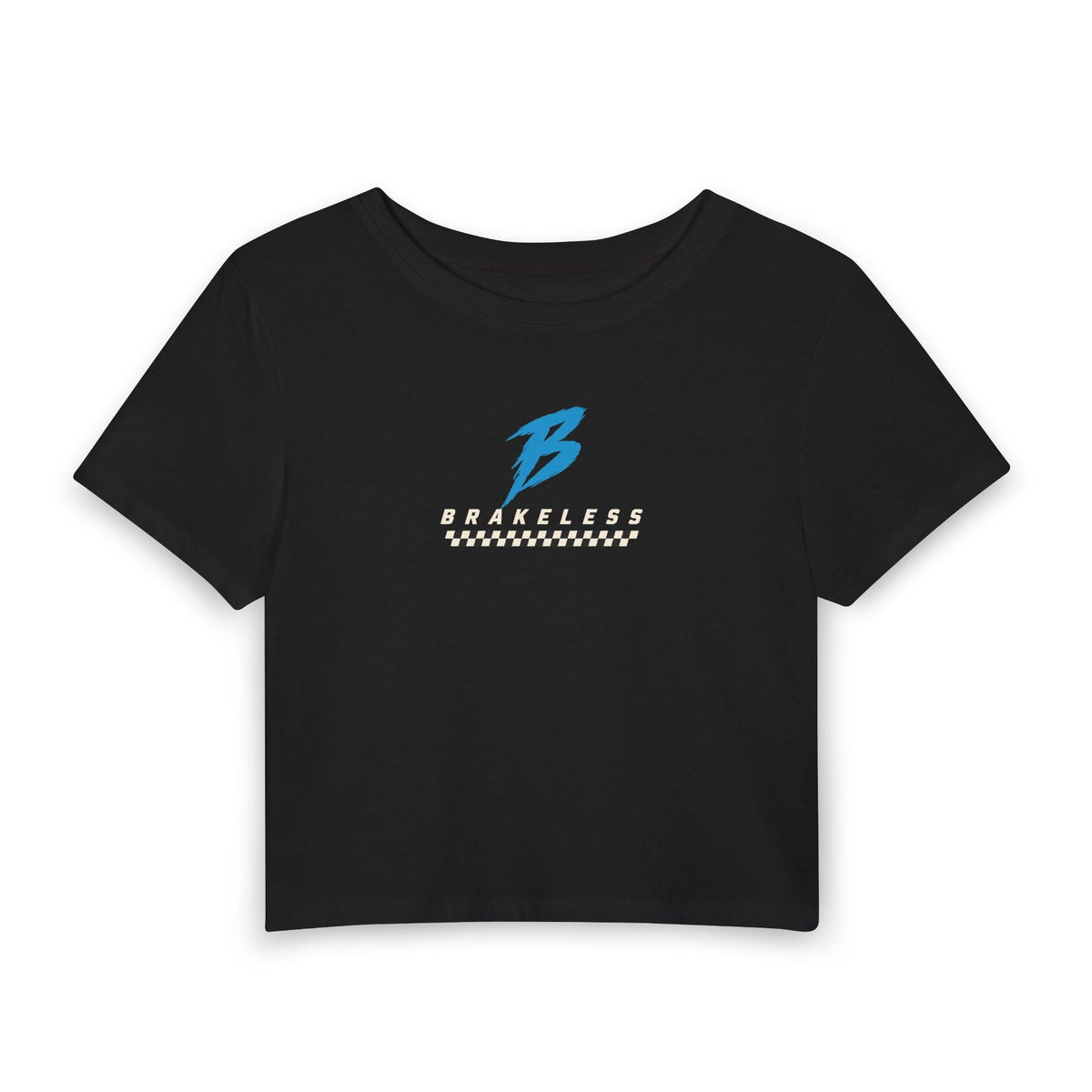 Fast Is a Habit Women's Baby Tee - Crop Top (Vintage Print) - T-Shirt - BRAKELESS
