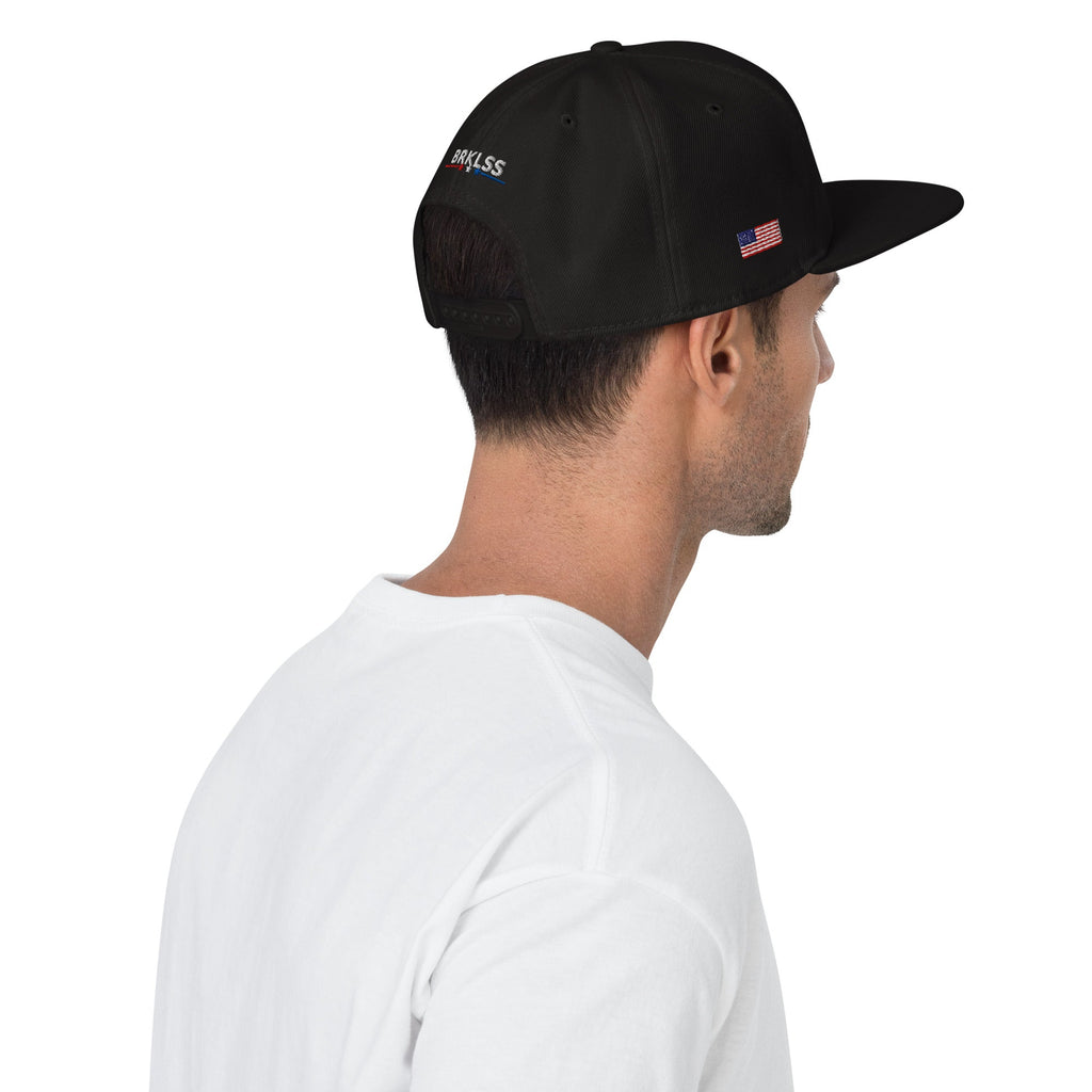 FULL SEND USA - BRAKELESS Snapback Hat - BRAKELESS