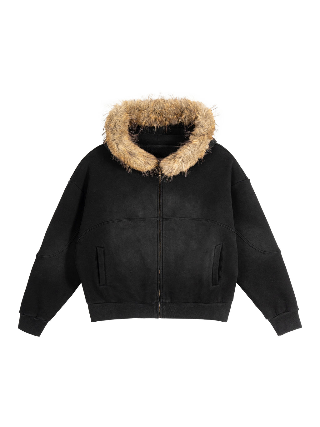 brakeless,brakeless clothing,streetwear,street wear,jacket,outerwear,fur coat,fur hood,women's,winter