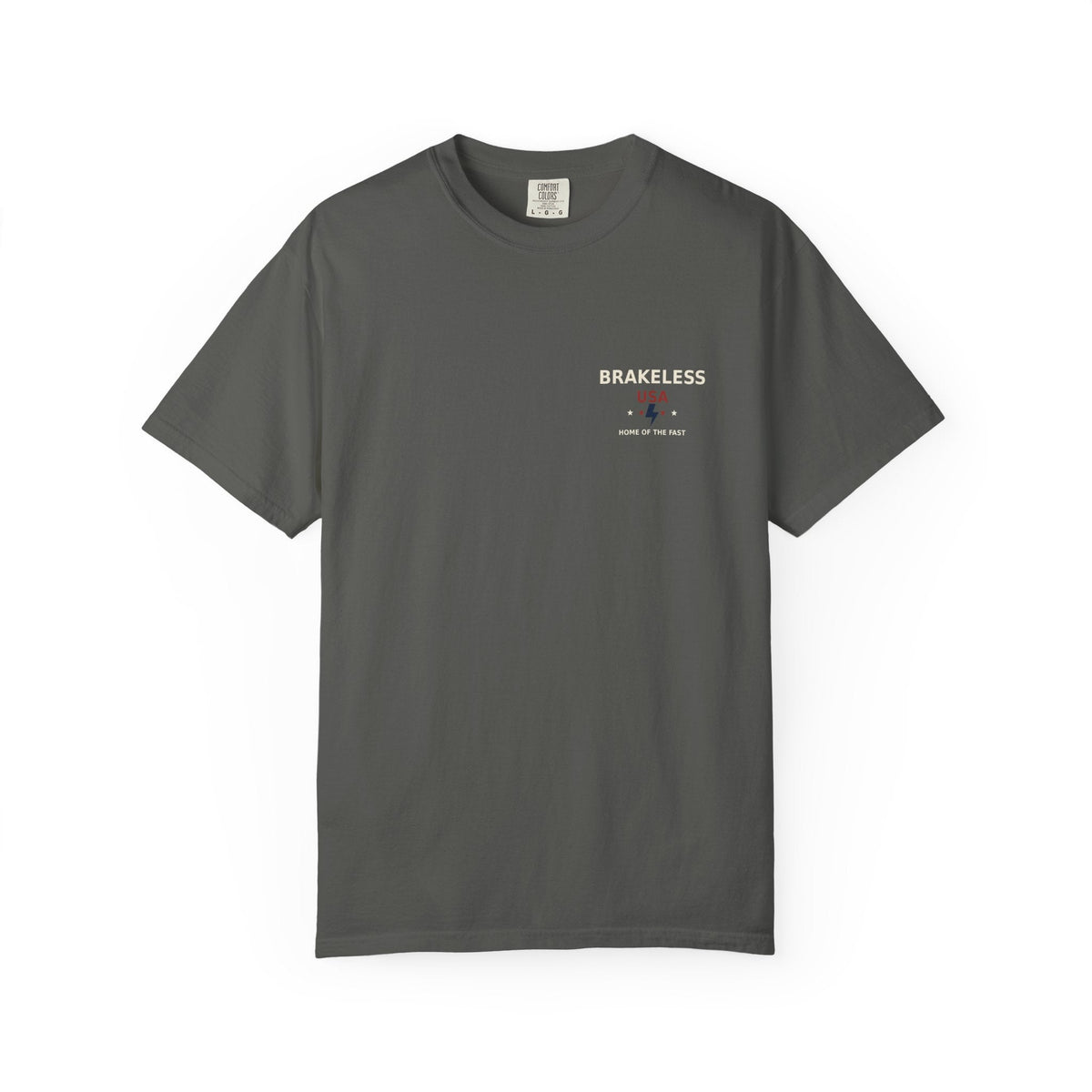 LAND OF THE FREE. HOME OF THE FAST. TEE - T-Shirt - BRAKELESS
