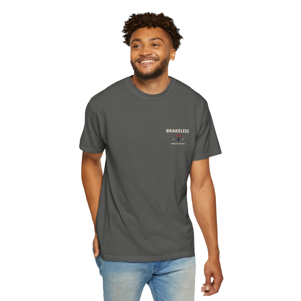 LAND OF THE FREE. HOME OF THE FAST. TEE - T-Shirt - BRAKELESS