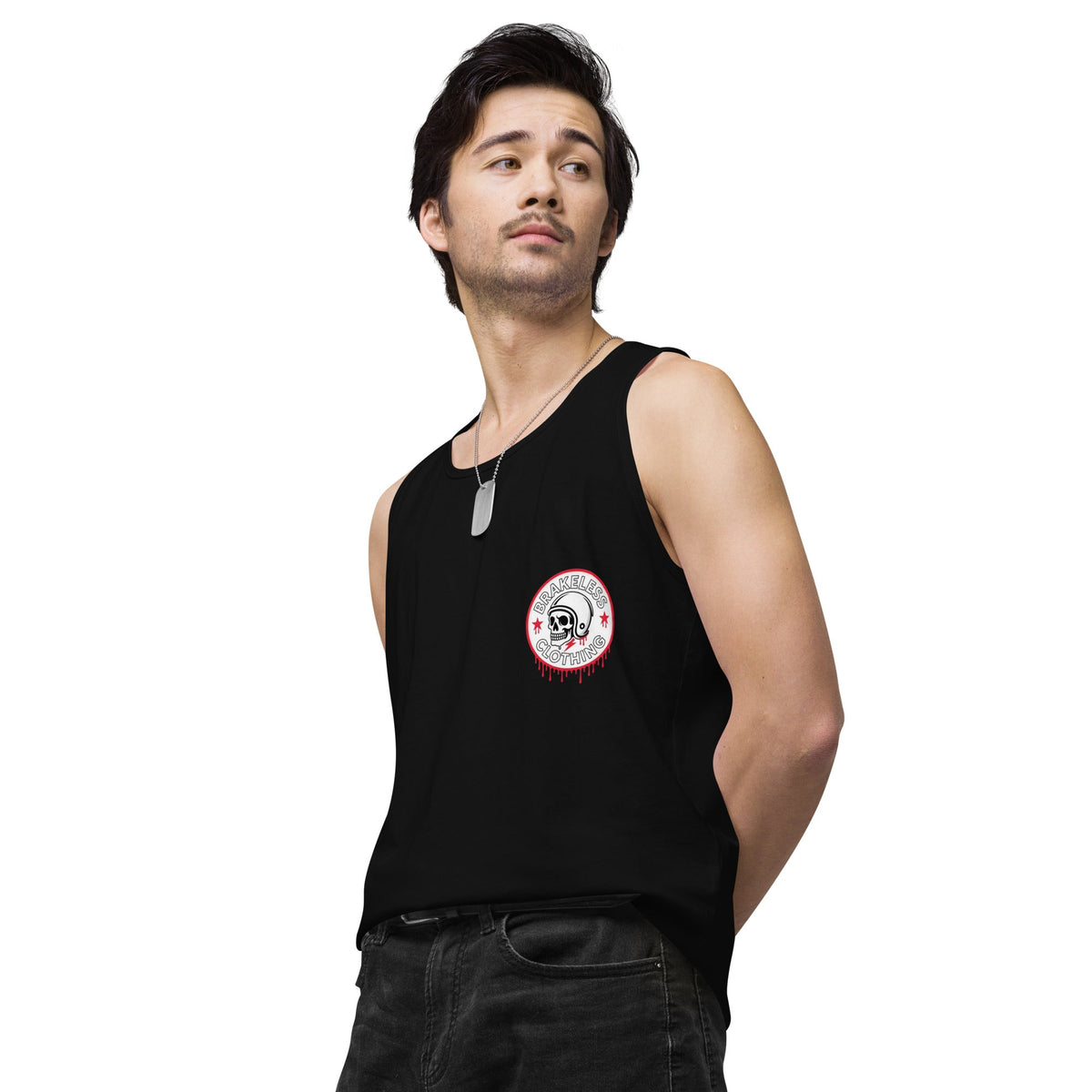 Men’s premium tank top - BRAKELESS