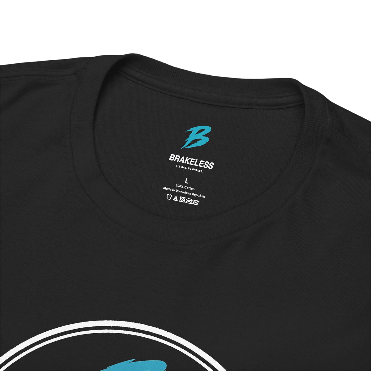 Moto Union Midweight Tee (Black) — Unisex - T-Shirt - BRAKELESS