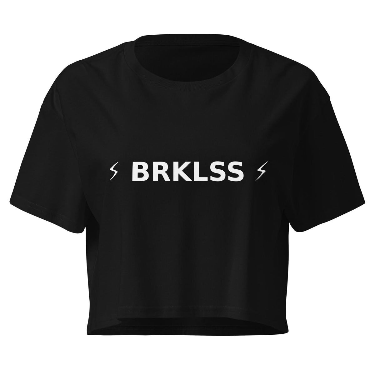 NO BRAKES. BAD DECISIONS. CROP TOP - BRAKELESS