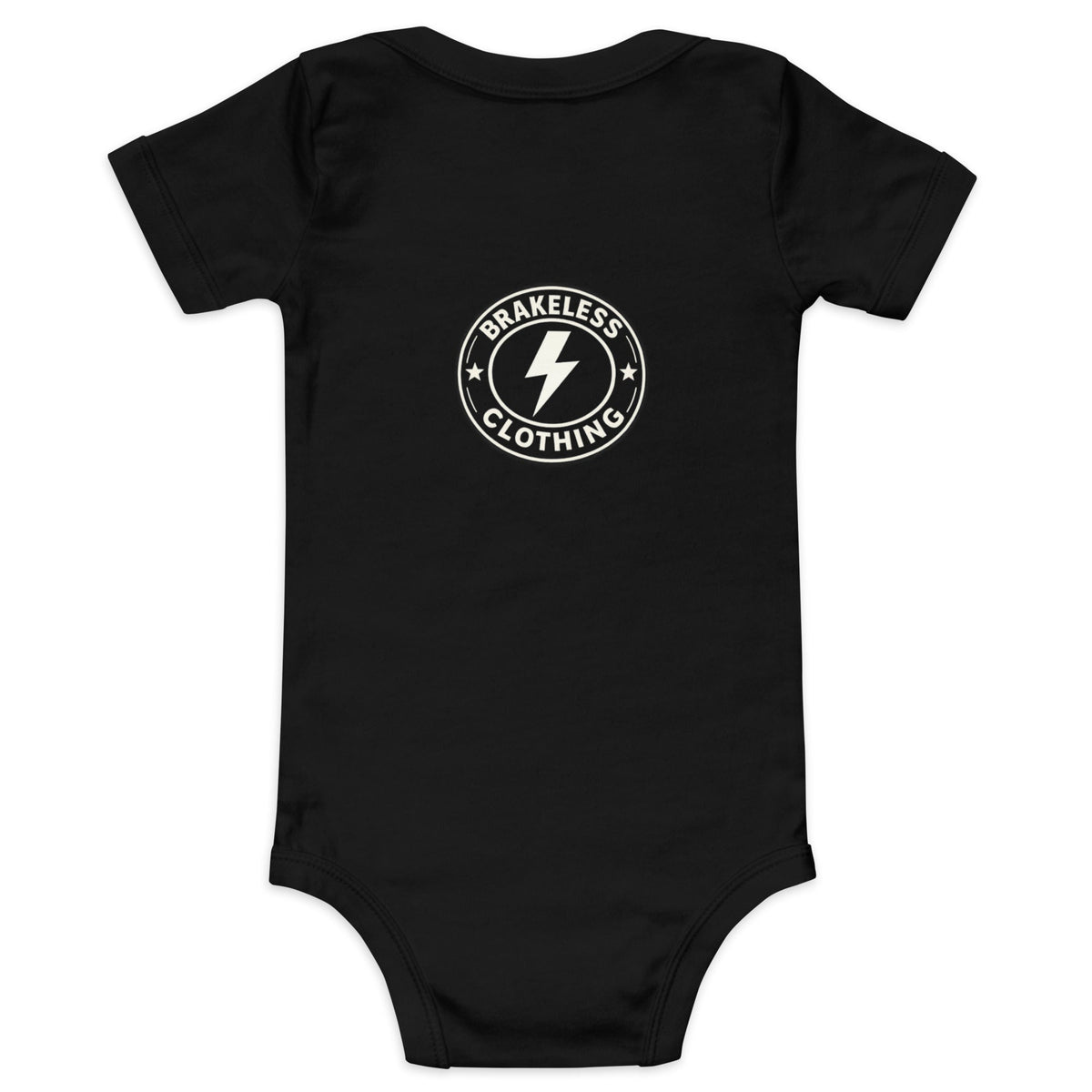 NO BRAKES - JUST BOTTLES. short sleeve one piece - BRAKELESS