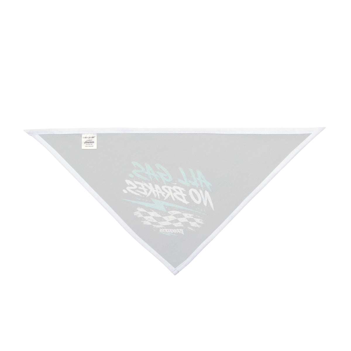 Pet Bandana — "All Gas, No Brakes" BRAKELESS Dog Bandana - Pets - BRAKELESS