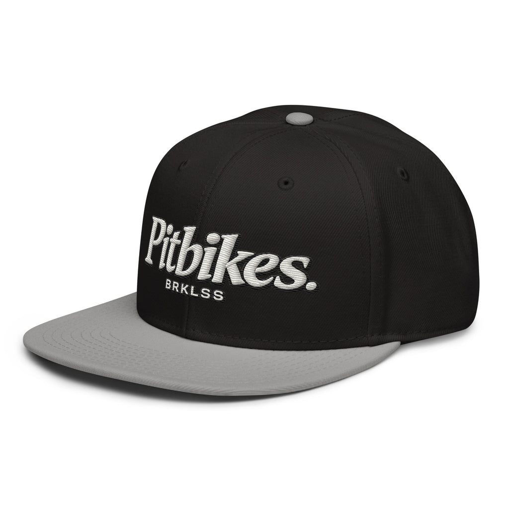 PITBIKES. Snapback Hat - BRAKELESS