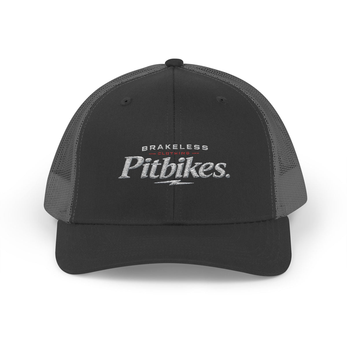 Pitbikes Trucker Cap — Brakeless Vintage Snapback - Hats - BRAKELESS