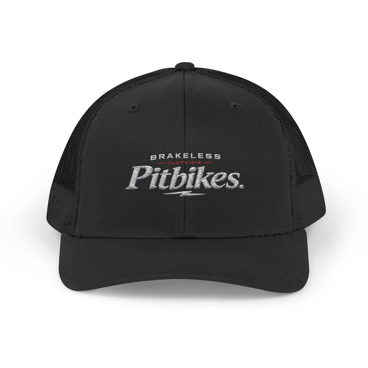 Pitbikes Trucker Cap — Brakeless Vintage Snapback - Hats - BRAKELESS