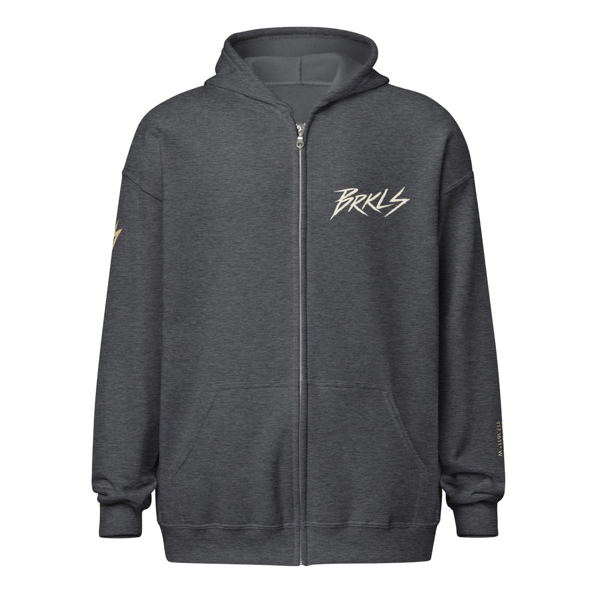 PRETTY GIRLS RIDE DIFFERENT - Heavy blend zip hoodie - BRAKELESS