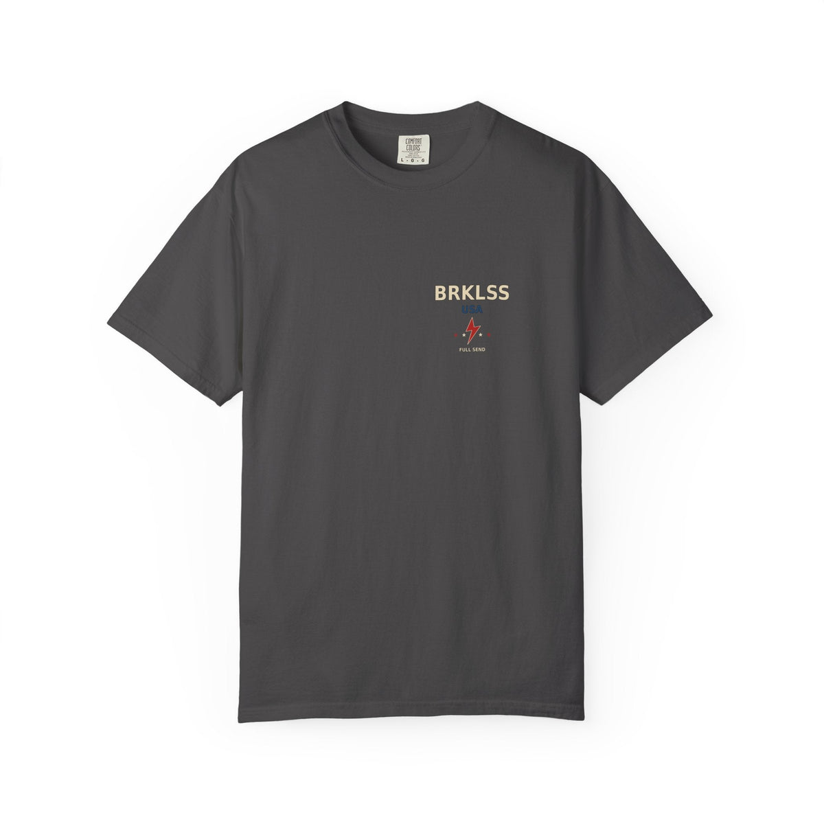Red, White & Reckless - BRAKELESS T-Shirt (Distressed Vintage Print) - T-Shirt - BRAKELESS