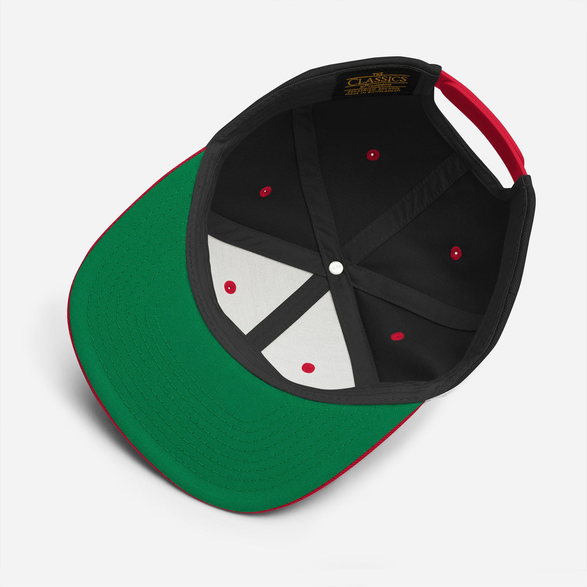 RED, WHITE & RECKLESS - SNAPBACK HAT - BRAKELESS