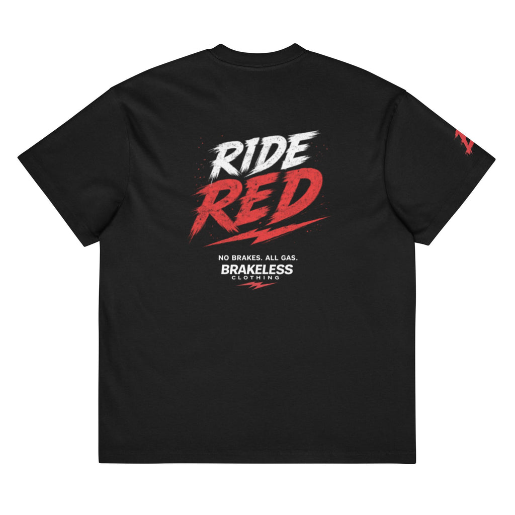 RIDE RED BOX T-SHIRT - RIDE BRAKELESS TEE (100% cotton) - BRAKELESS
