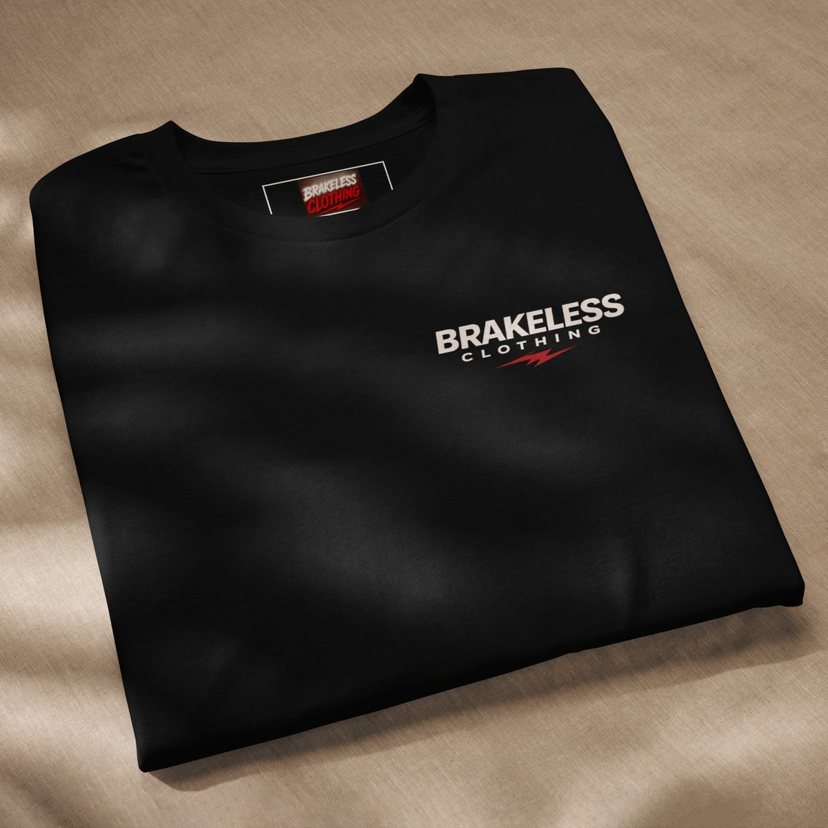 RIDE RED BRAKELESS T-SHIRT (65% polyester) - BRAKELESS