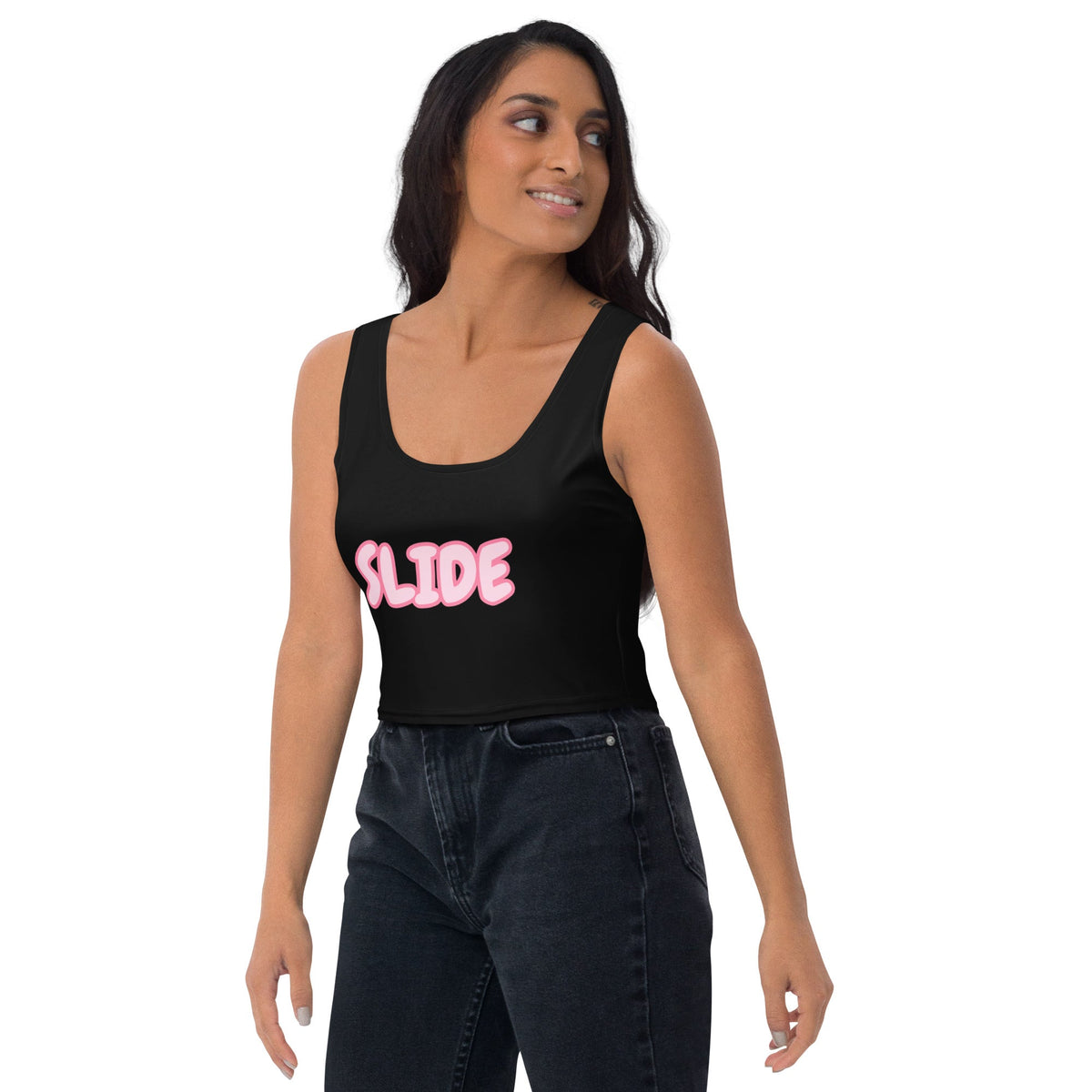 Slide my Ride Snowboard Crop Top - BRAKELESS