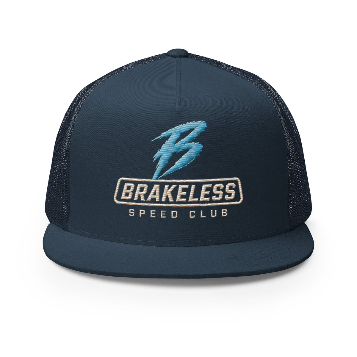 Speed Club Blue 'B' - Trucker Cap (Mult. Hat Colors) - BRAKELESS