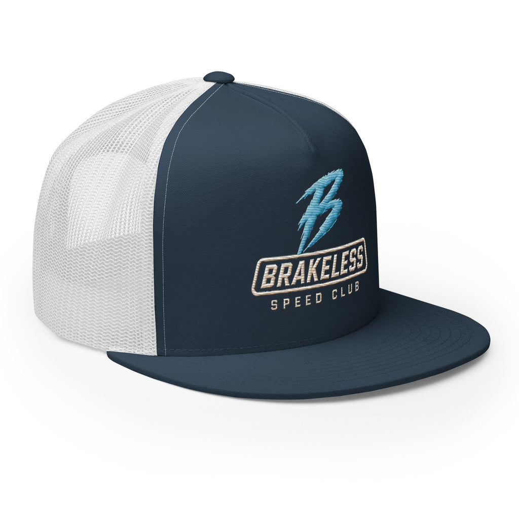 Speed Club Blue 'B' - Trucker Cap (Mult. Hat Colors) - BRAKELESS