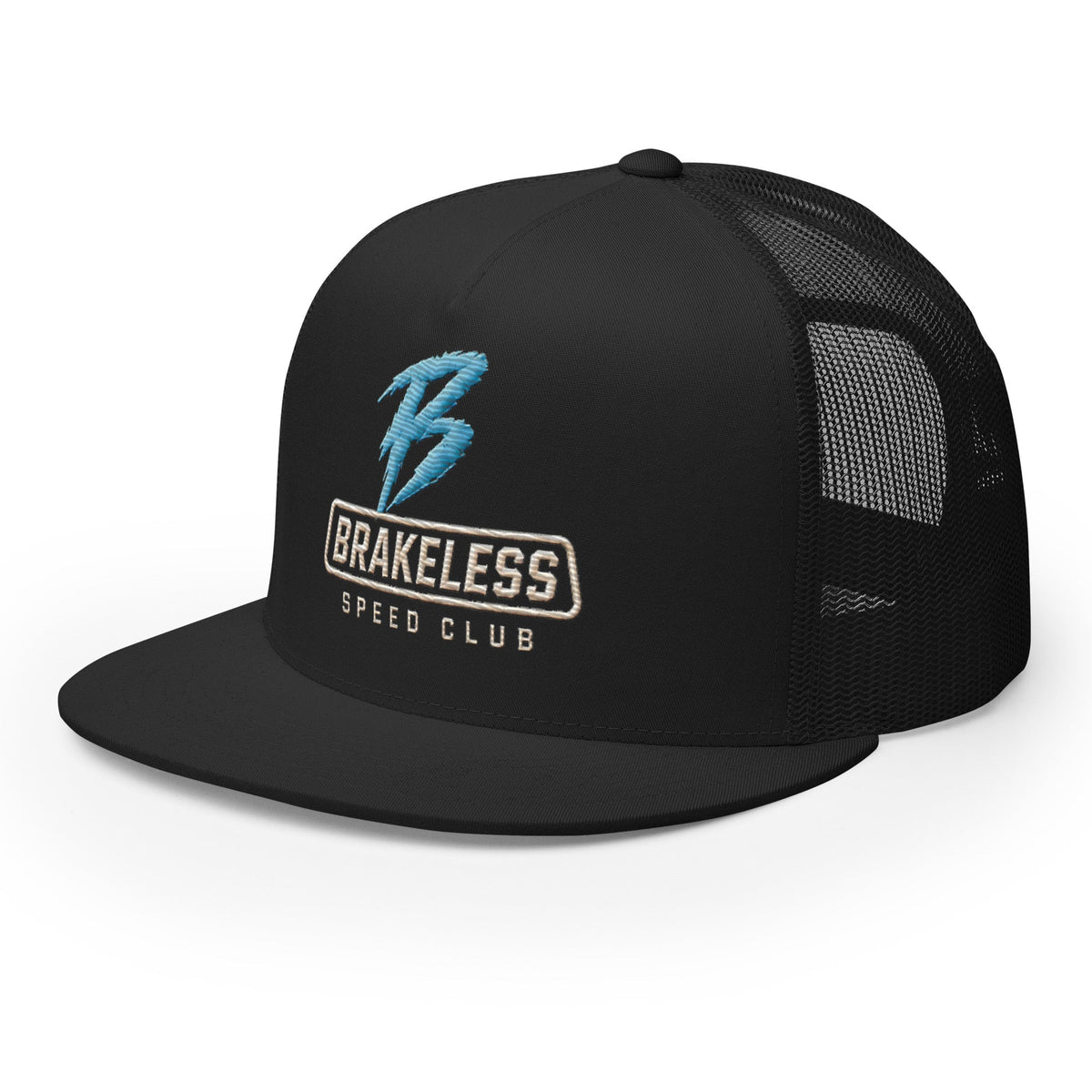 Speed Club Blue 'B' - Trucker Cap (Mult. Hat Colors) - BRAKELESS