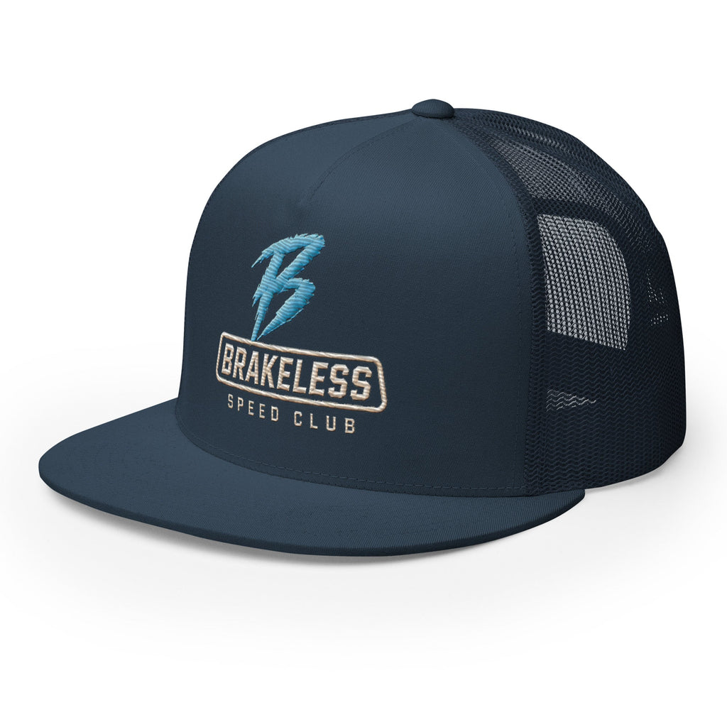 Speed Club Blue 'B' - Trucker Cap (Mult. Hat Colors) - BRAKELESS