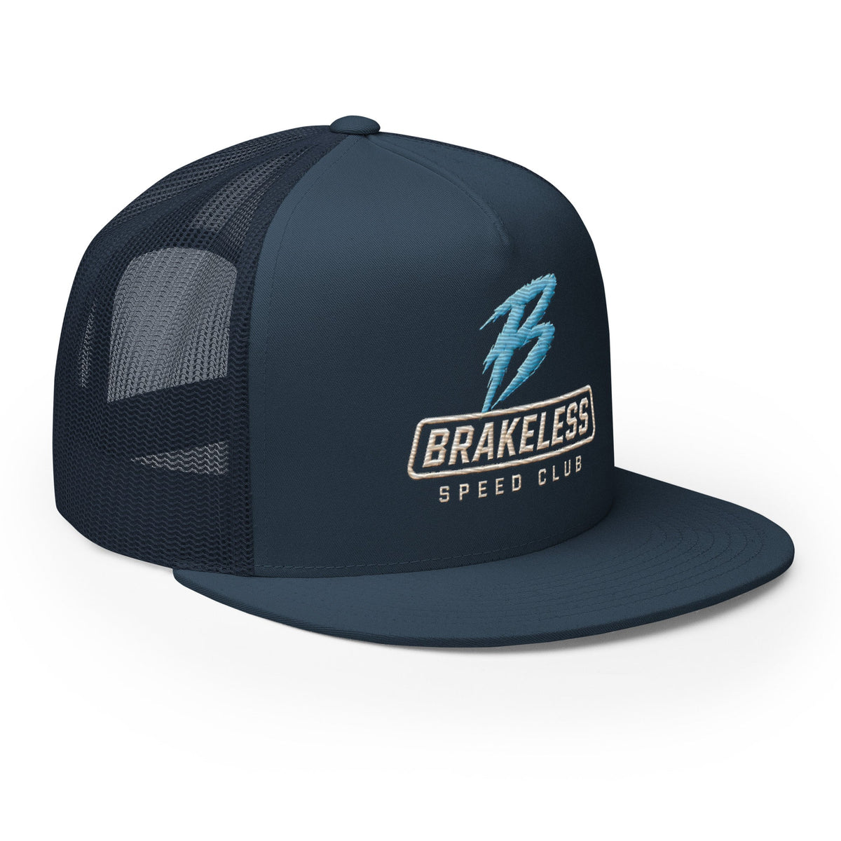 Speed Club Blue 'B' - Trucker Cap (Mult. Hat Colors) - BRAKELESS