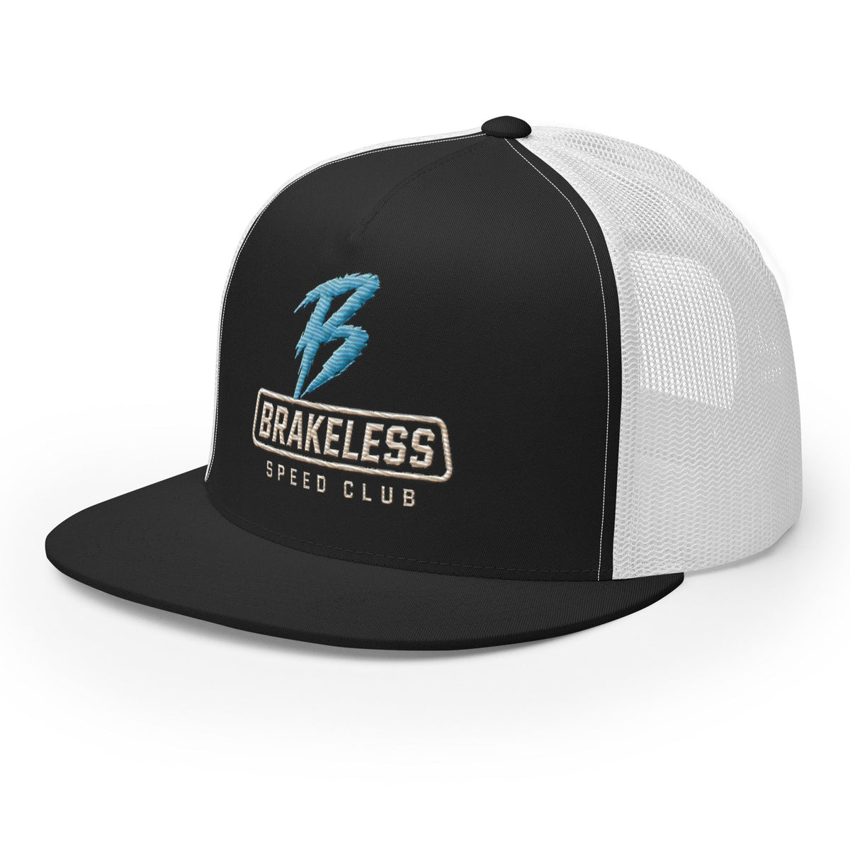 Speed Club Blue 'B' - Trucker Cap (Mult. Hat Colors) - BRAKELESS