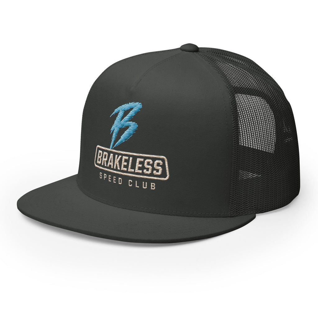 Speed Club Blue 'B' - Trucker Cap (Mult. Hat Colors) - BRAKELESS