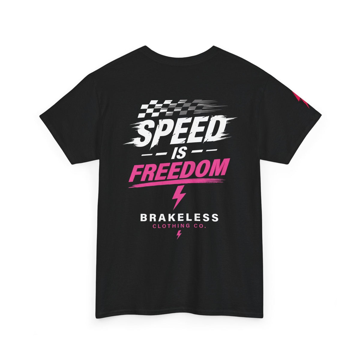 Speed Is Freedom Tee — Brakeless Heavy Cotton Tee - T-Shirt - BRAKELESS
