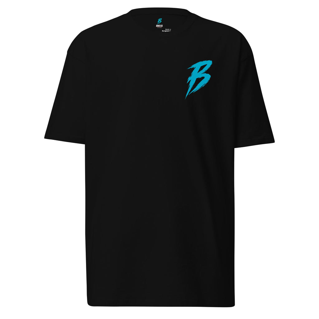 WIDE OPEN - Men’s premium heavyweight tee - BRAKELESS