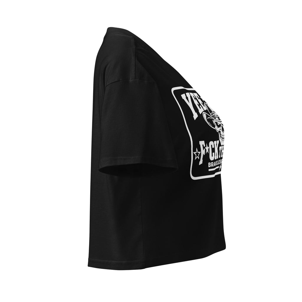 Yee-Haw F*ck The Law - Women’s Crop Top - BRAKELESS